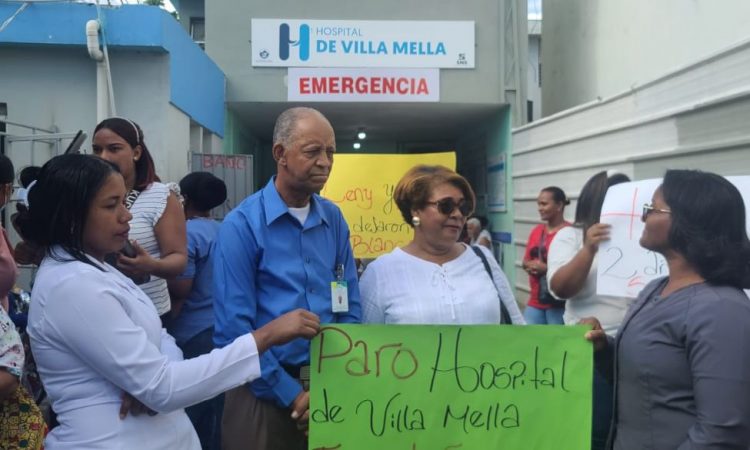 Enfermeros llaman a paro en el Hospital de Villa Mella por malos tratos e incumplimiento de acuerdos