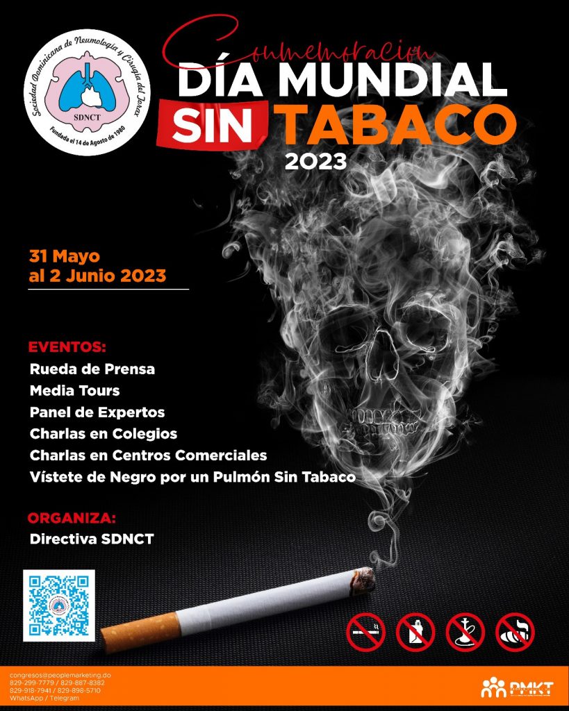 SDNCT invita a su agenda de actividades por el Día Mundial Sin Tabaco