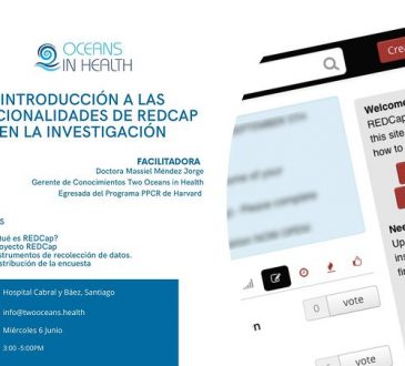 Two Oceans in Health abre inscripciones para su curso de introducción al REDCap