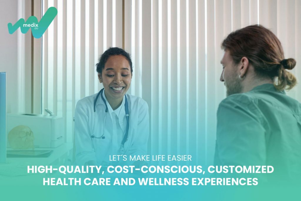 MEDIX, primer facilitador y operador turístico de salud y bienestar en República Dominicana MEDIX, primer facilitador y operador turístico de salud y bienestar en República Dominicana