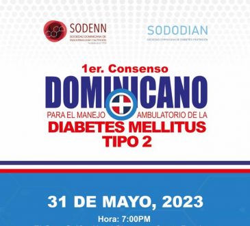 SODENN presentará este miércoles el I Consenso Dominicano para el Manejo Ambulatorio de la Diabetes Mellitus Tipo 2