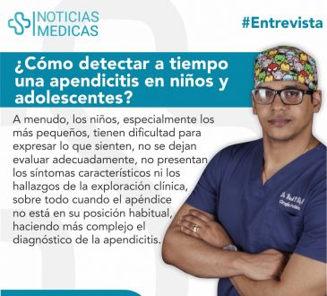 ¿Cómo detectar a tiempo una apendicitis en niños y adolescentes?