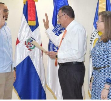 FCS-UASD juramentó a su nuevo delegado estudiantil