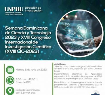 UNPHU invita a su ‘Semana Dominicana de Ciencia y Tecnología’