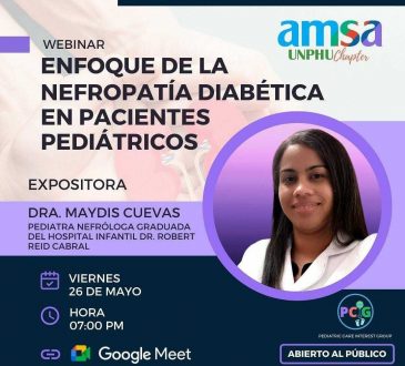 AMSA UNPHU invita a webinar sobre nefropatía diabética