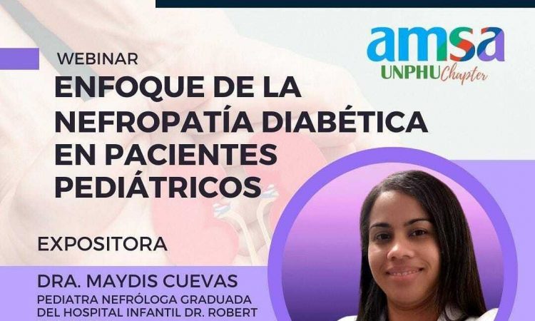 AMSA UNPHU invita a webinar sobre nefropatía diabética