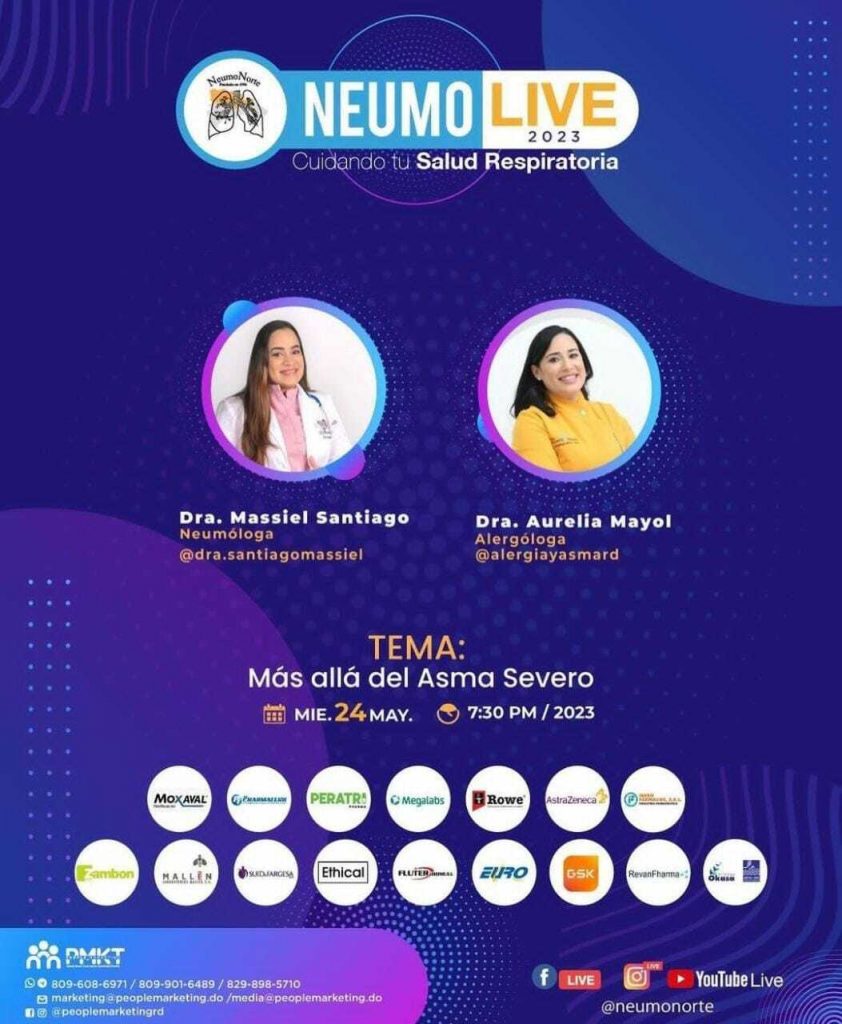 NEUMONORTE invita a su live sobre asma severa este miércoles