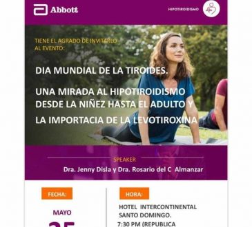 SODENN invita a conferencia por el Día Mundial de la Tiroides