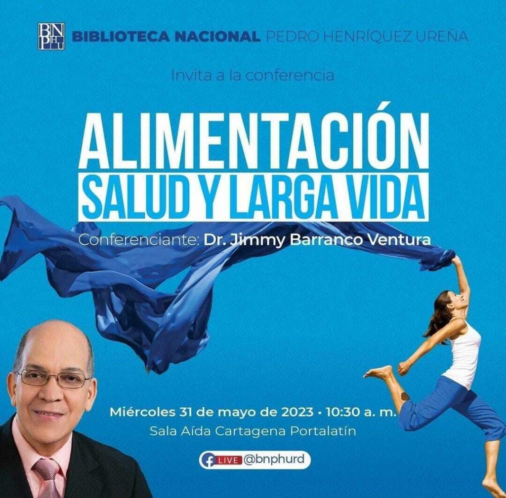 UNPHU dictará conferencia 'Alimentación, Salud y Larga Vida' este miércoles
