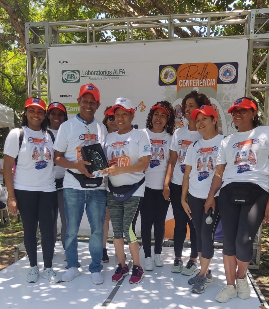 Neumólogos celebraron una nueva edición de su rally por el asma