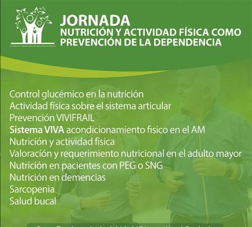 Geriatras realizarán jornada científica sobre nutrición y actividad física