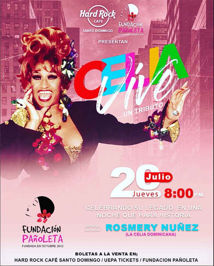 Fundación Pañoleta invita a su homenaje a Celia Cruz