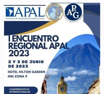 Psiquiatras invitan este fin de semana al I Encuentro Regional de la APAL