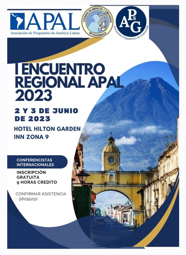 Psiquiatras invitan este fin de semana al I Encuentro Regional de la APAL