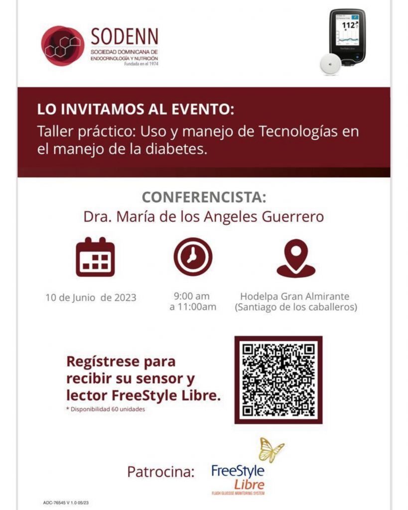 SODENN invita a taller práctico sobre el manejo de la diabetes