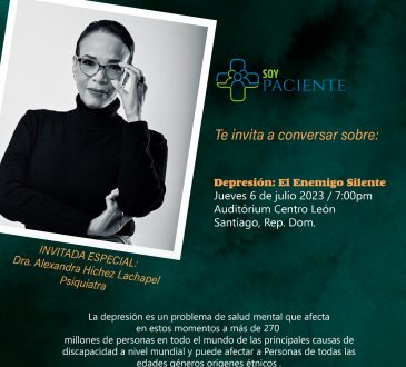 Especialista disertará sobre la depresión en Santiago