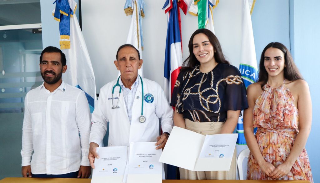 Fundaciones Cruz Jiminián y Hestia firman acuerdo de inclusión social