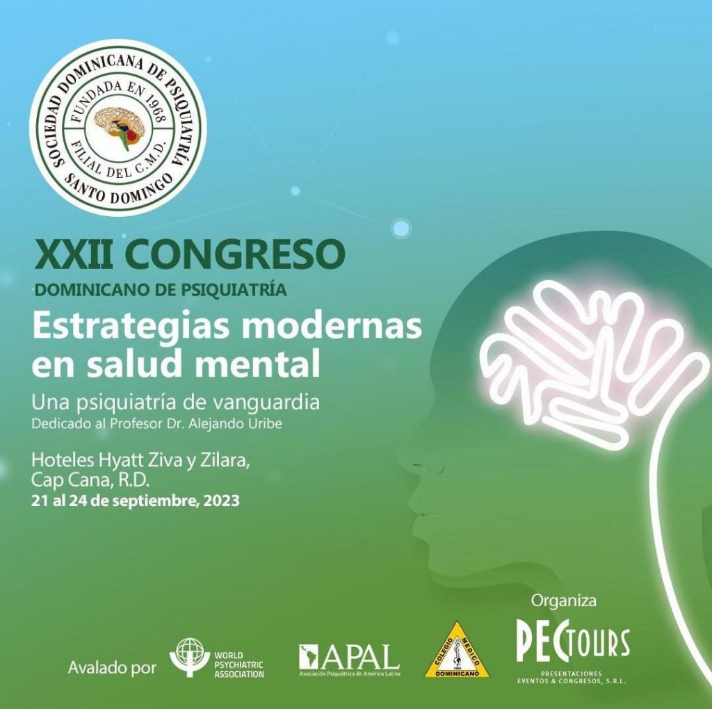 Sociedad de Psiquiatría confirmó fechas de su XXII congreso Sociedad de Psiquiatría confirmó fechas de su XXII congreso