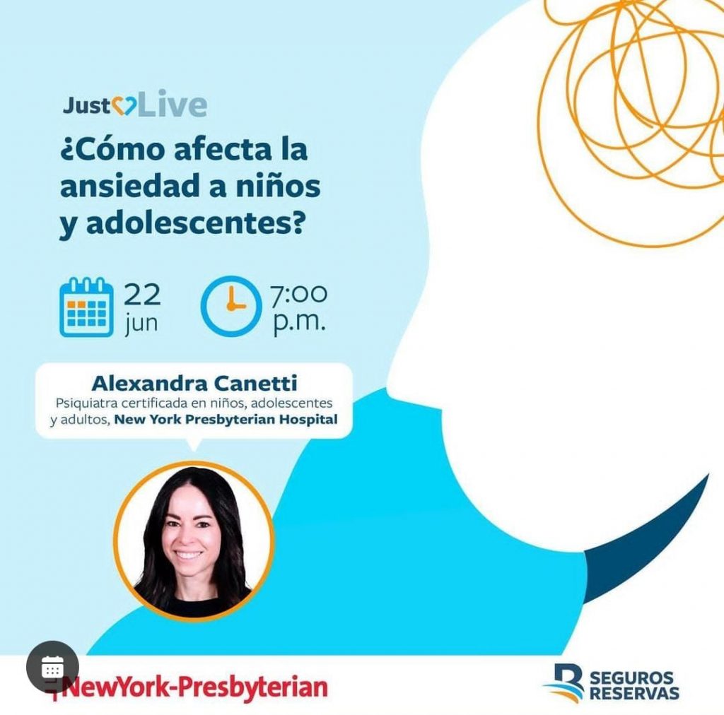 Seguros Reservas invita a live sobre la ansiedad en niños y adolescentes Seguros Reservas invita a live sobre la ansiedad en niños y adolescentes