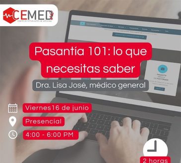 CEMED-INTEC invita a taller sobre el proceso de pasantía médica