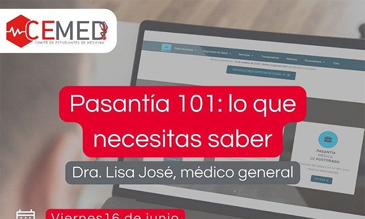 CEMED-INTEC invita a taller sobre el proceso de pasantía médica