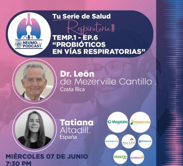 SDNCT conversará sobre probióticos en vías respiratorias en su podcast