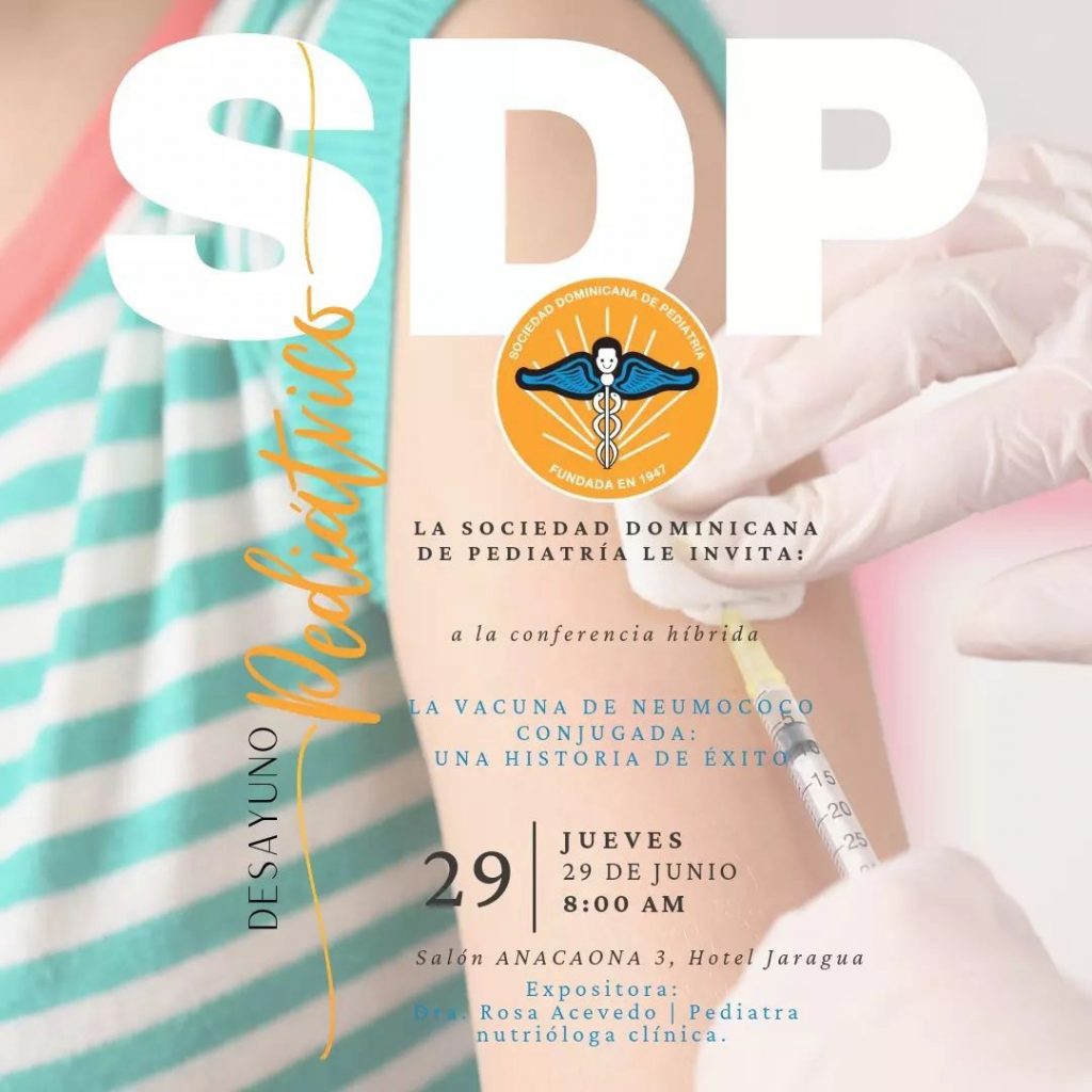 Pediatras invitan a desayuno conferencia sobre la vacuna del neumococo