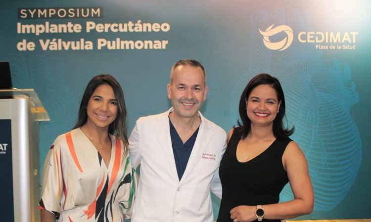 CEDIMAT completó primer implante de válvula pulmonar percutánea en RD