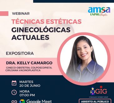 AMSA-UNPHU disertará sobre técnicas estéticas ginecológicas actuales