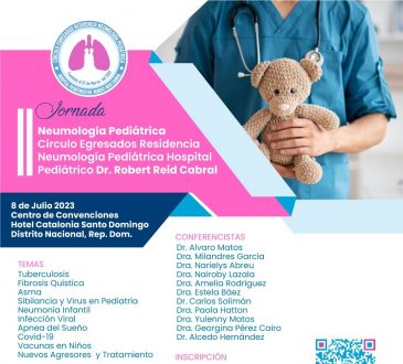Egresados en Neumología Pediátrica del Reid Cabral invitan a su Jornada Científica este sábado