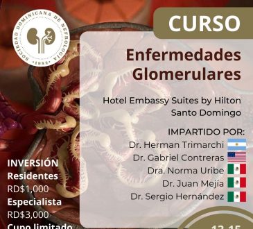 Sociedad de Nefrología invita a su 'Curso de Enfermedades Glomerulares'