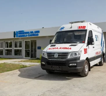 Sistema 9-1-1 donó ambulancia al Hospital Luis Bonilla Castillo