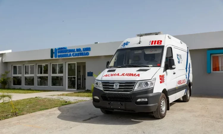 Sistema 9-1-1 donó ambulancia al Hospital Luis Bonilla Castillo