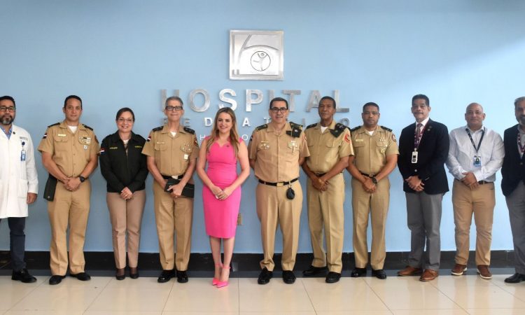 Cuerpo Médico Militar y Pediátrico Hugo Mendoza suscriben acuerdo Cuerpo Médico Militar visita al Hospital Pediátrico Dr. Hugo Mendoza