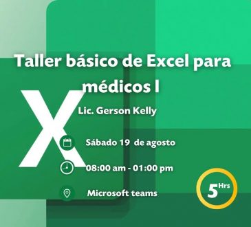 AMSA-INTEC invita a taller sobre manejo de Excel para médicos