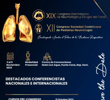 Neumólogos invitan a su XVIII Congreso Dominicano