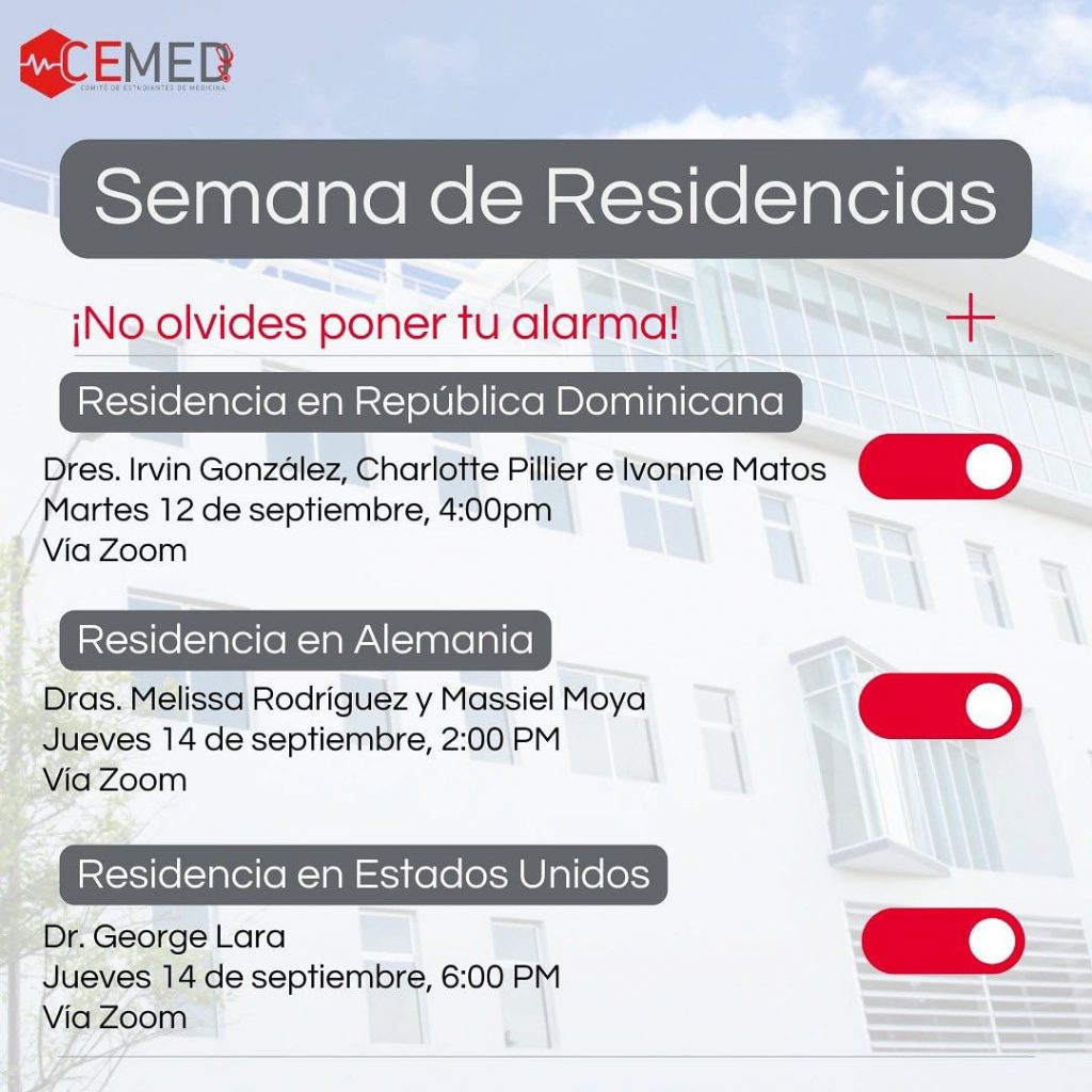 CEMED INTEC comienza este martes la agenda de su 'Semana de Residencias'