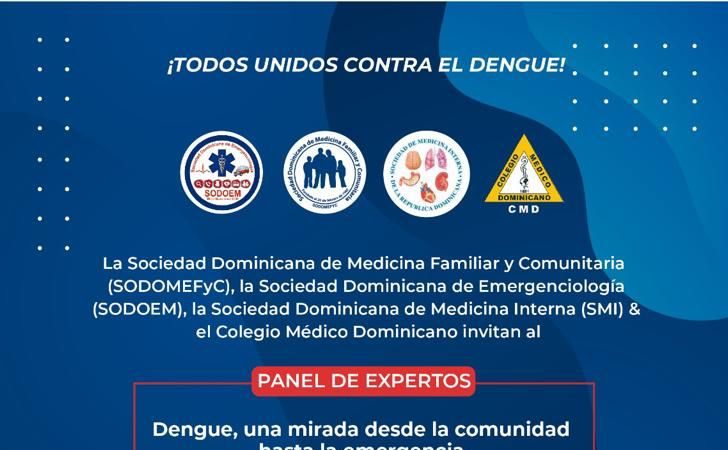 CMD y sociedades médicas invitan este sábado al foro 'Todos Unidos contra el Dengue'