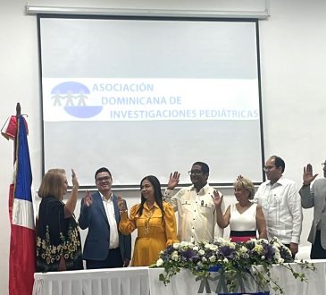 Asociación Dominicana de investigaciones Pediátricas juramentó a su nueva directiva