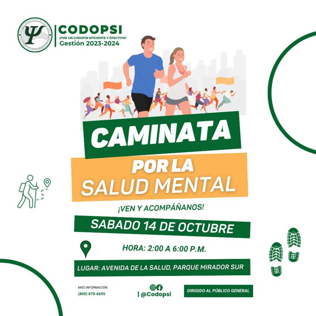 CODOPSI invita a su caminata por la salud mental CODOPSI invita a su caminata por la salud mental