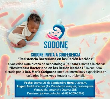 SODONE invita a charla sobre resistencia bacteria en recién nacidos