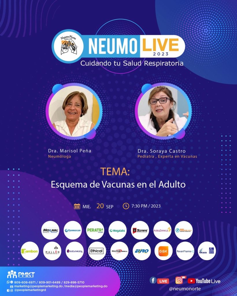 NEUMONORTE invita a su podcast sobre el esquema de vacunación en adultos NEUMONORTE invita a su podcast sobre los esquemas de vacunación en adultos