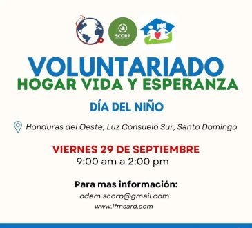 ODEM invita a colaborar con su voluntariado 'Hogar vida y esperanza'