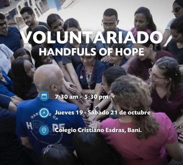 AMSA-INTEC invita a colaborar con su voluntariado 'Handfuls of Hope'