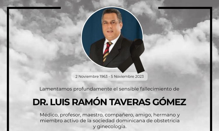 SDOG lamentó fallecimiento del Dr. Luis Ramón Taveras