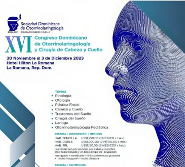 Otorrinolaringólogos celebrarán su XVI Congreso en La Romana