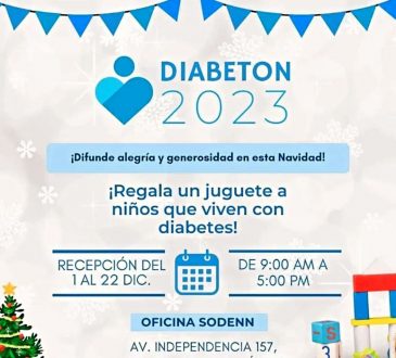 SODENN invita a donar juguetes para niños con diabetes
