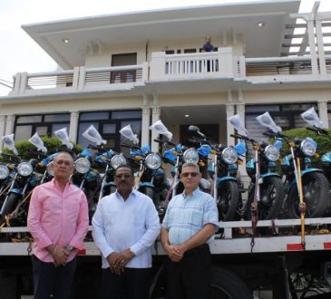 SRSM recibió flotilla de motocicletas para ser entregadas a los CPNA