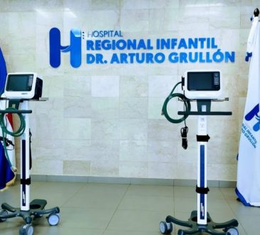 Hospital Arturo Grullón cuenta con dos nuevos ventiladores en su Unidad de Recién Nacidos