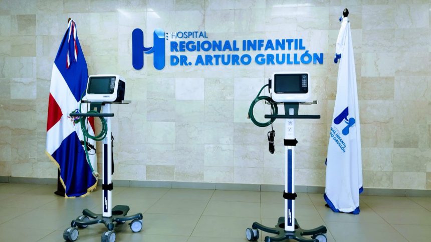 Hospital Arturo Grullón cuenta con dos nuevos ventiladores en su Unidad de Recién Nacidos